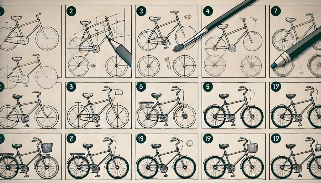 How Do I Draw a Bicycle?